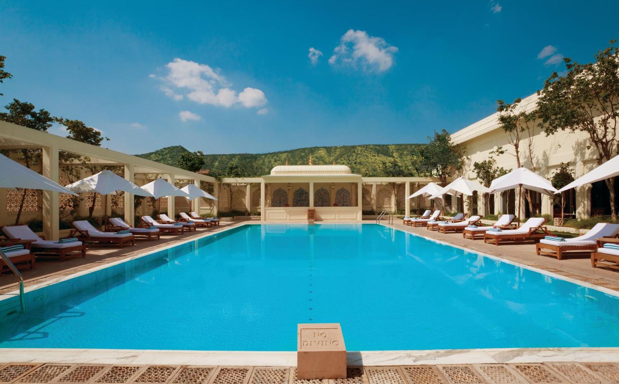 트라이던트 자이푸르 호텔 외부 사진 The Oberoi Udaivilas Palace, Udaipur